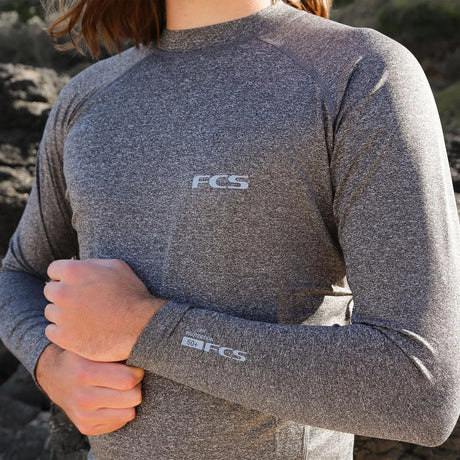 Essential Long Sleeve Rash Vest - Beachin Surf