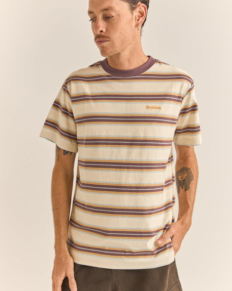 EVERYDAY STRIPE SS T-SHIRT - Beachin Surf