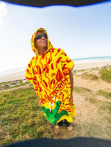 Fa Ozzy Wrong Hooded Towel - Beachin Surf