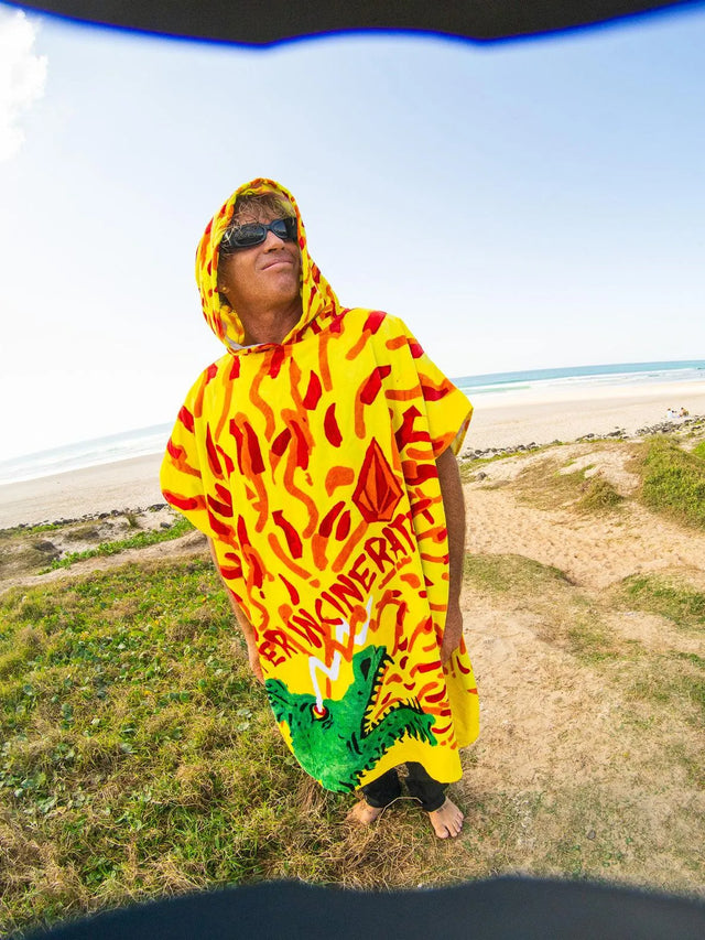Fa Ozzy Wrong Hooded Towel - Beachin Surf