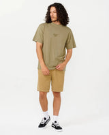 Fade Out Emb Tee - Beachin Surf