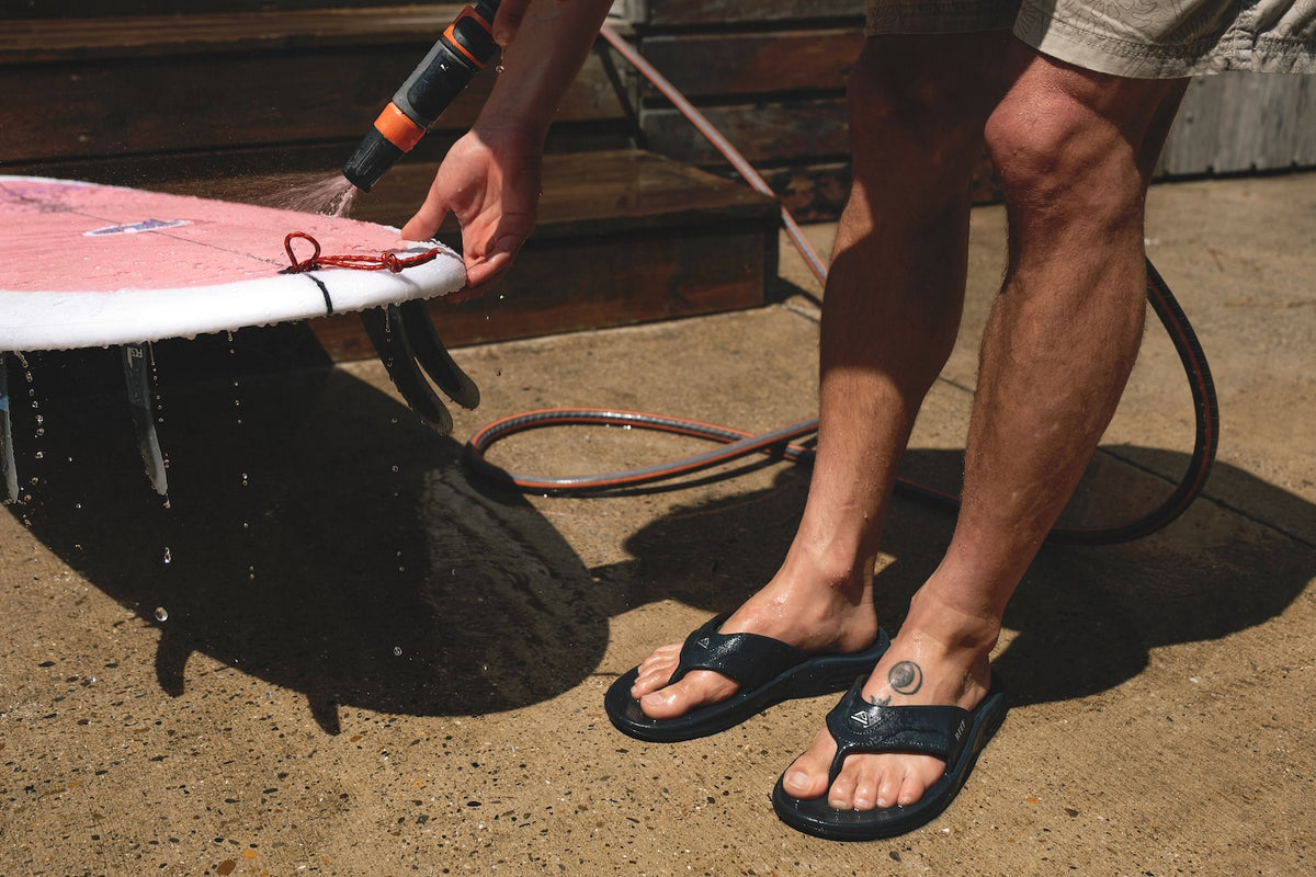 Reef Fanning H2O - Black/Silver