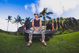 Reef Fanning Slide H2O - Camo Marble