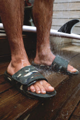 Reef Fanning Slide H2O - Camo Marble