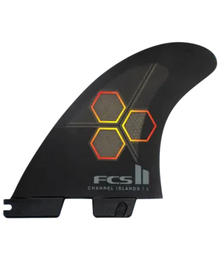 FCS II CI PC Tri-Quad Fins - Beachin Surf