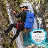 Land & Sea 30L Dry Backpack Blue - Canyoning Lifestyle