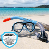 Land & Sea Sports Clearwater Diamond Clear Set Blue - Lifestyle