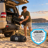 Land & Sea 45L Heavy Duty Roll Dry Bag Black - Car Lifestyle