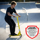 Adrenalin Stunt Air Pro-110 Scooter Yellow - Lifestyle