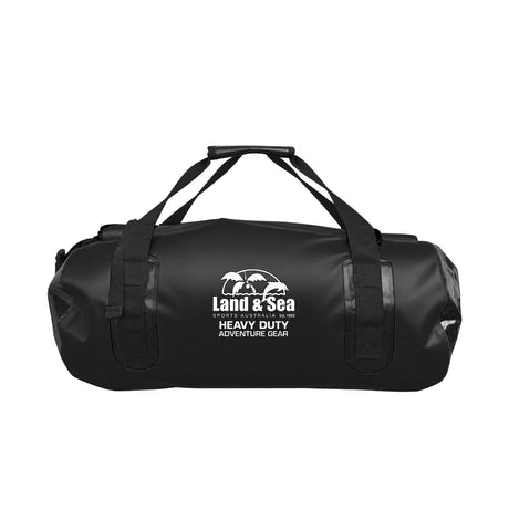 Land & Sea 45L Heavy Duty Roll Dry Bag Black - Front