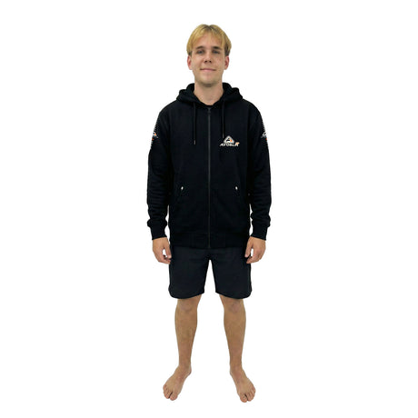 Adrenalin 2P Thermo Zip-Front Hoodie Black - Hero