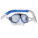 Land & Sea Sports Dunk Island Mask and Snorkel Set - Cobalt