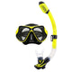 Land & Sea Sports Ningaloo Mask & Snorkel Set Yellow - Hero