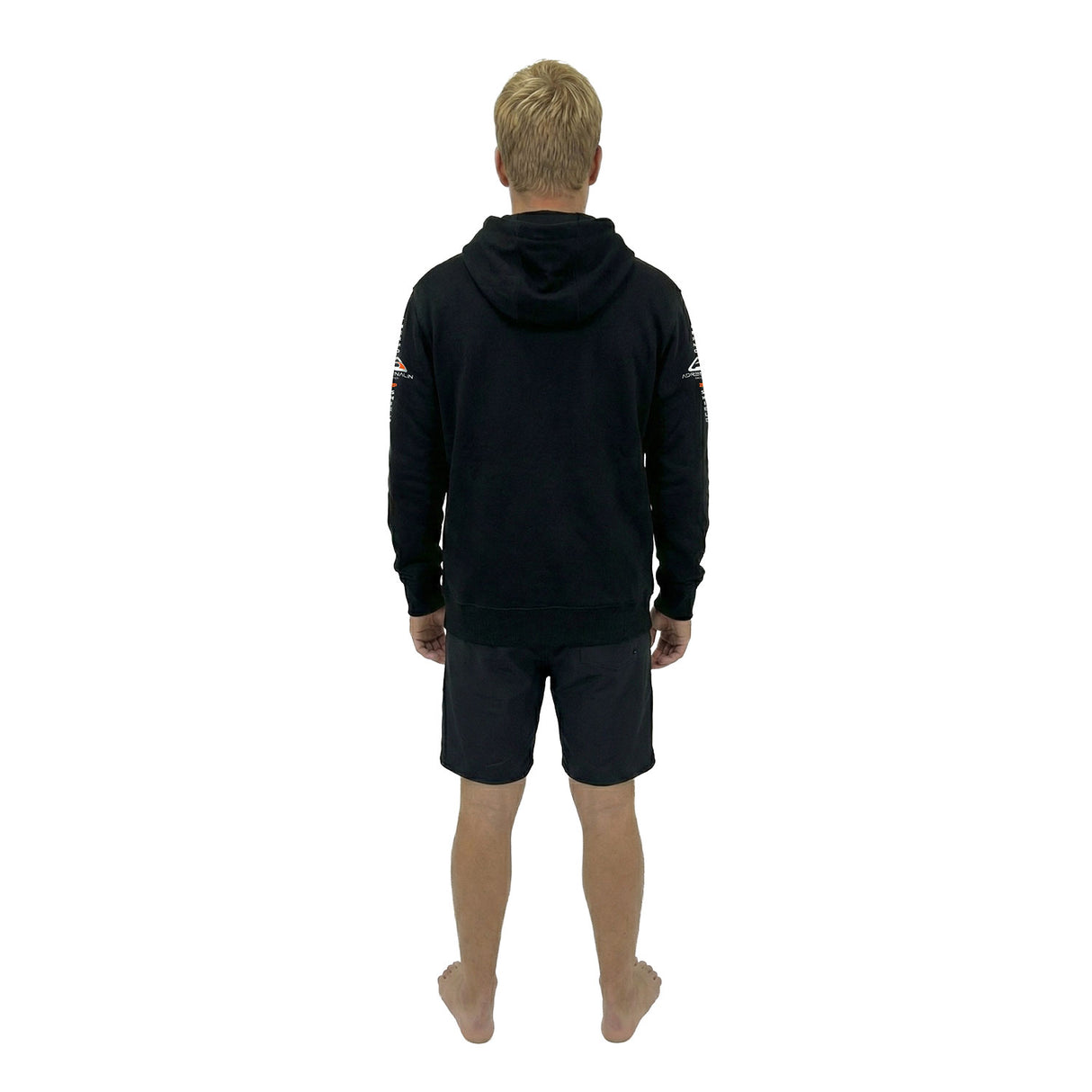 Adrenalin 2P Thermo Zip-Front Hoodie Black - Back