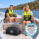 Land & Sea 45L Heavy Duty Roll Dry Bag Black - Boating Lifestyle
