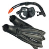 Land & Sea Whitsunday Snorkelling Set Black - Hero
