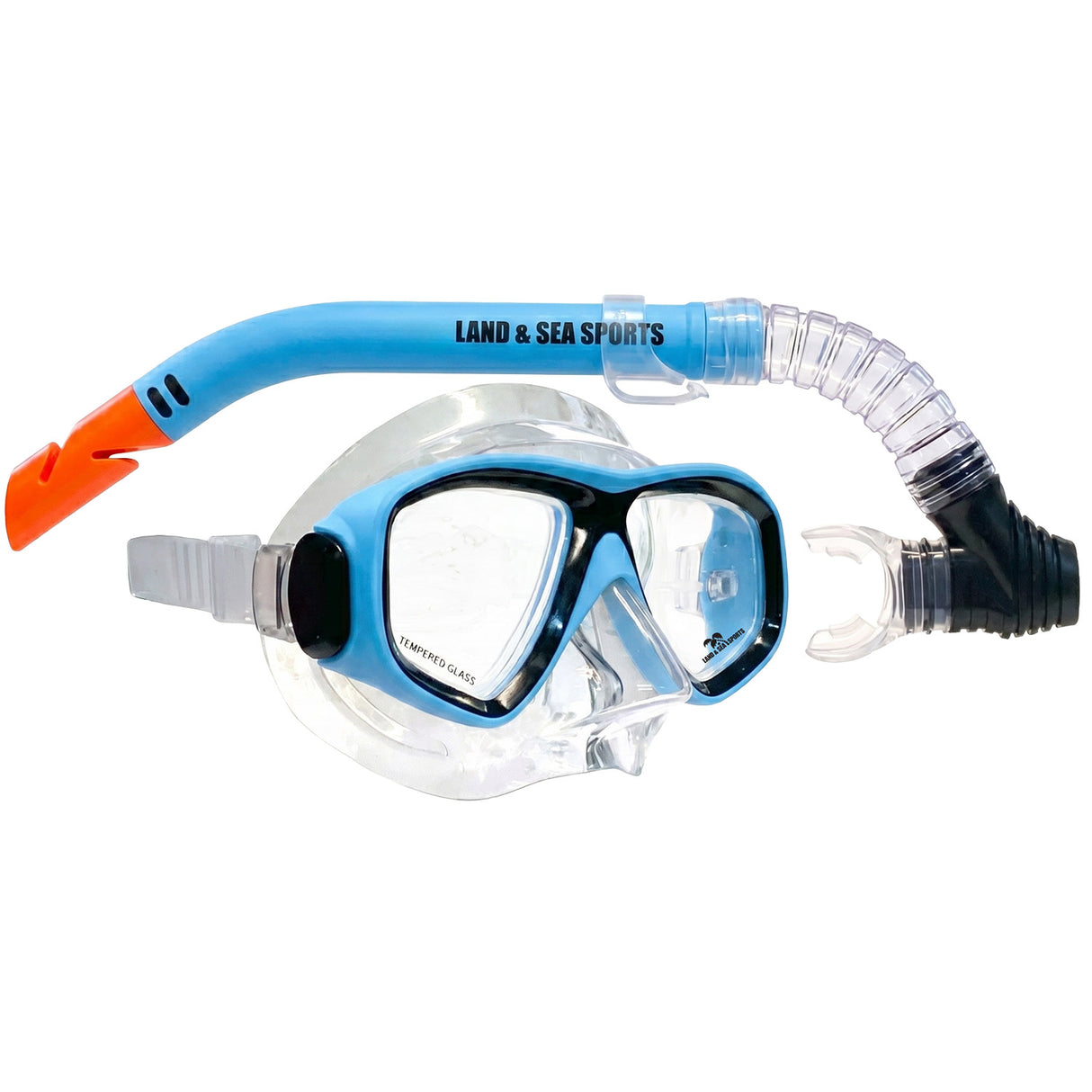Land & Sea Sports Clearwater Diamond Clear Set Blue - Set