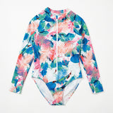 Adrenalin Arabella Long Sleeve Swimsuit Capri - Flatlay