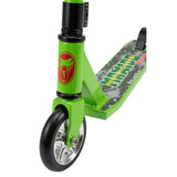 Adrenalin Max 100 Stunt Scooter Lime - Gooseneck