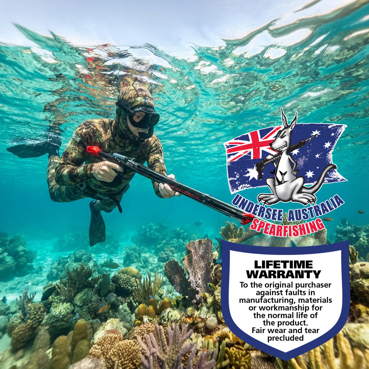 Undersee Australia Spider Speargun - Lifestyle