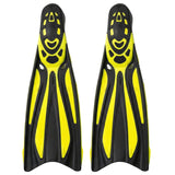 Land & Sea Velocity Fin Yellow - Back
