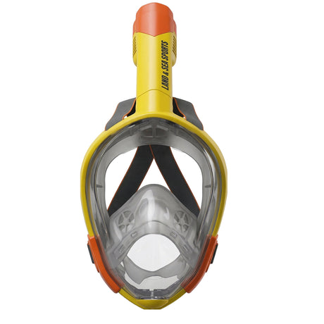 Land & Sea Orpheus Junior Full Face Mask Yellow - Hero