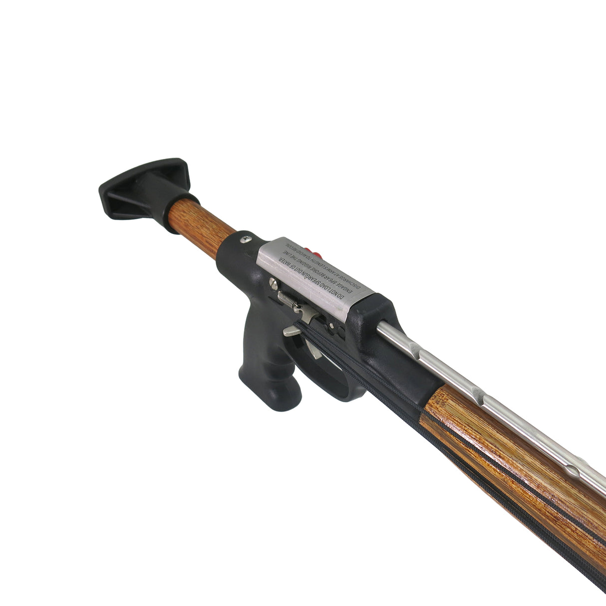 Undersee Australia Woodie Timber Railgun Speargun - Mechanism and End