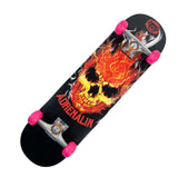 Adrenalin Kicker Inferno Skateboard - Bottom Deck Angle