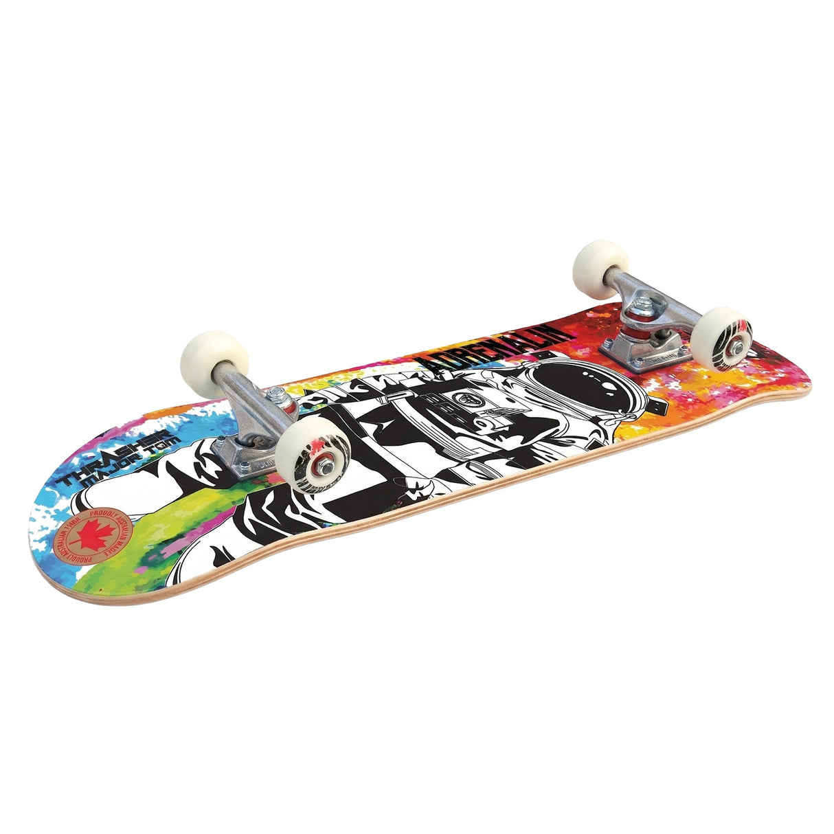 Adrenalin Thrasher Major Tom Canadian Maple Skateboard - Side