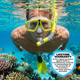 Land & Sea Adventurer Snorkelling Set Yellow - Lifestyle