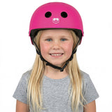 Adrenalin Toddler Skate and Scooter Helmet Pink - Front