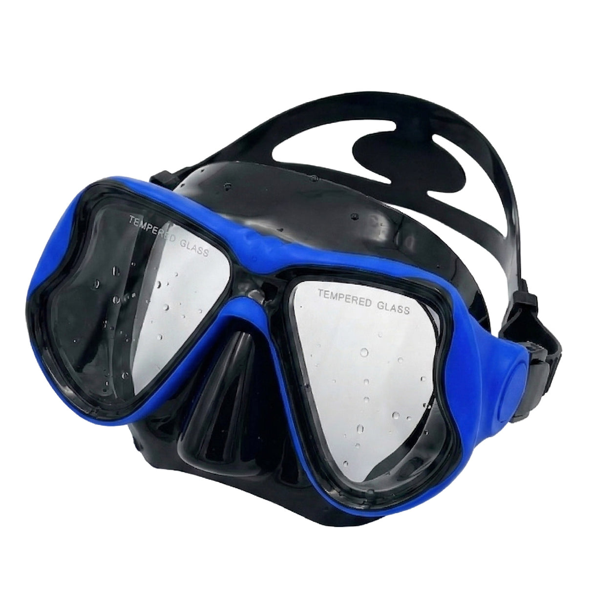 Land & Sea Sports Ningaloo Mask & Snorkel Set Blue - Mask