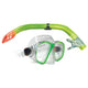 Land & Sea Sports Daintree Silicone Mask & Snorkel Set - Lime