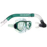 Land & Sea Sports Tahiti Silitex Mask & Snorkel Set - Teal