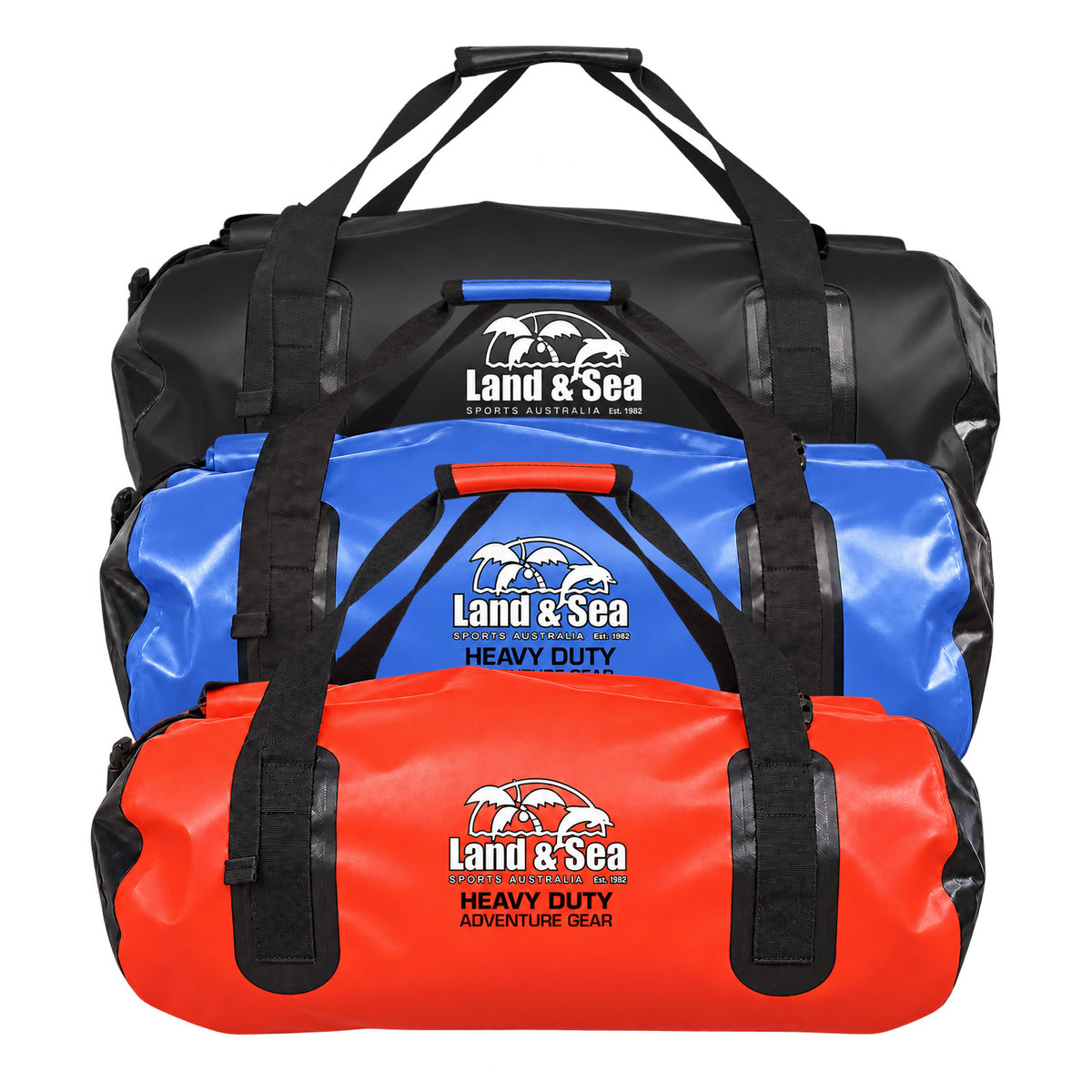 Land & Sea 45L Heavy Duty Roll Dry Bag - Colour Range