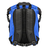 Land & Sea 30L Dry Backpack Blue - Back