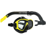 Land & Sea Sports Clearwater Black Silicone Set Yellow - Packshot