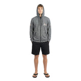 Adrenalin 2P Thermo Zip-Front Hoodie Grey - Front