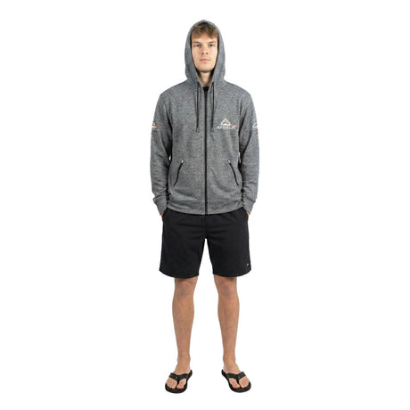 Adrenalin 2P Thermo Zip-Front Hoodie Grey - Front