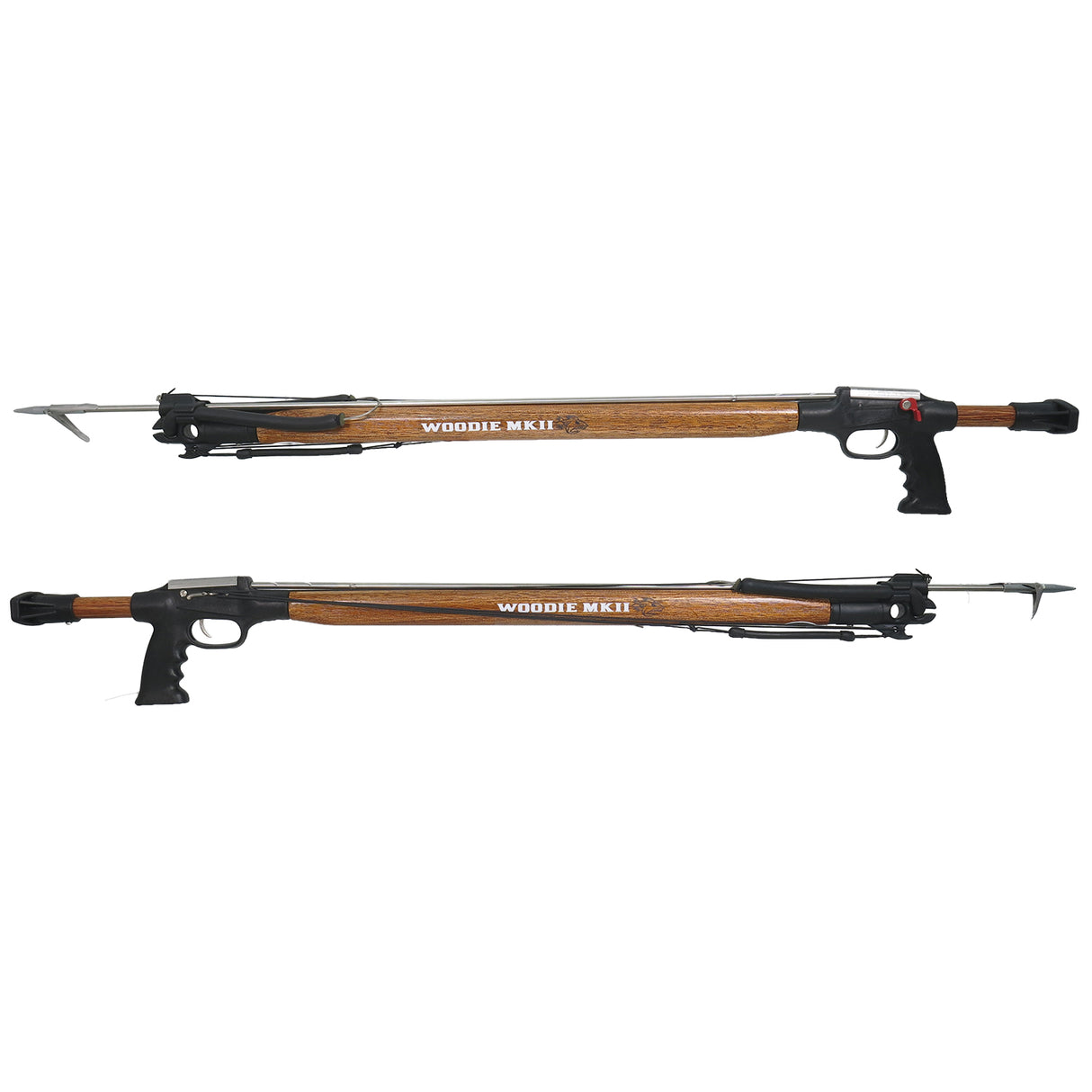 Undersee Australia Woodie Timber Railgun Speargun - Side