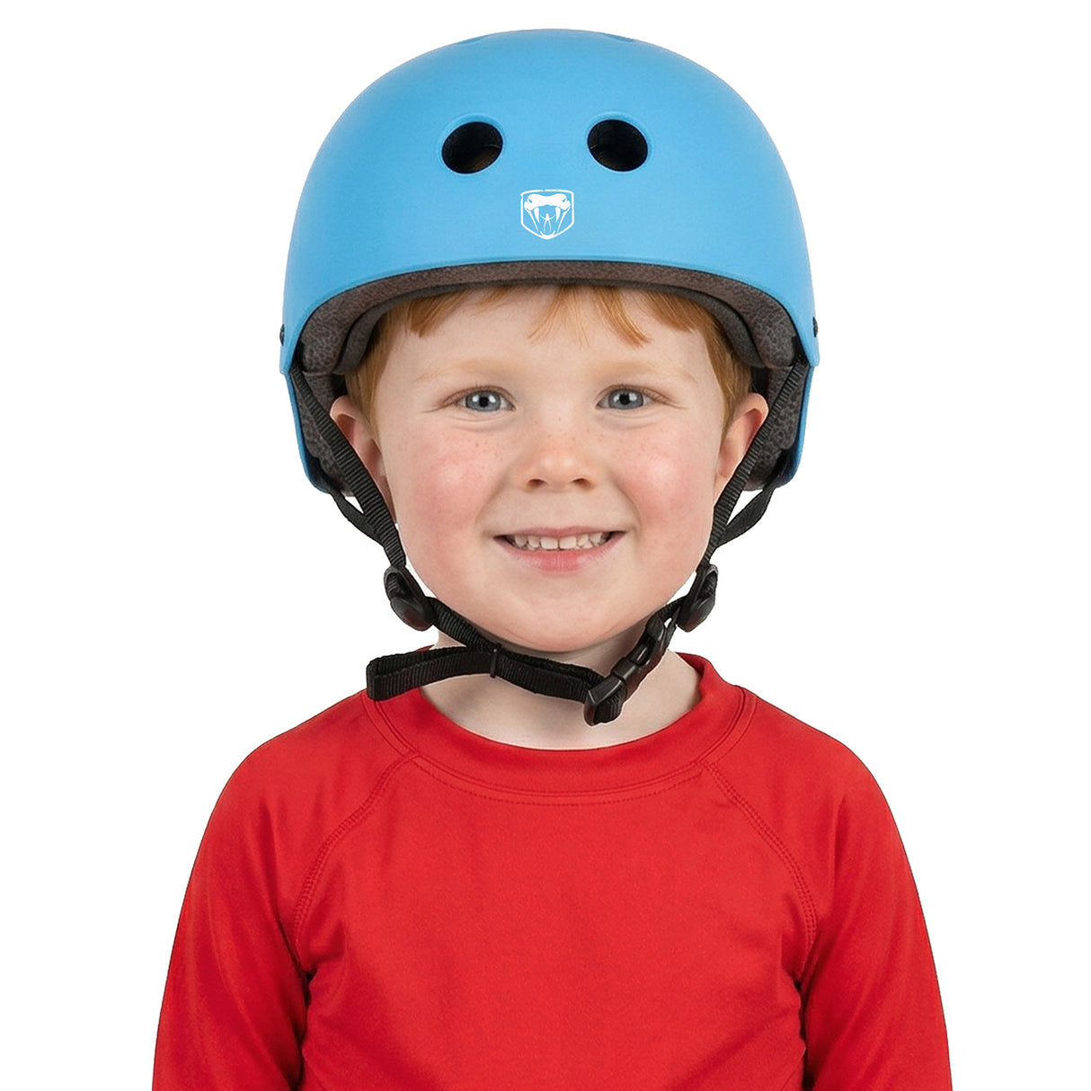 Adrenalin Child Skate and Scooter Helmet Blue - Front