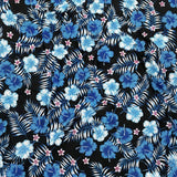 Adrenalin Arabella Long Sleeve Swimsuit Azure - Fabric Pattern