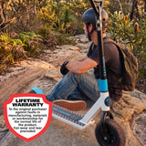 Adrenalin Supercross Off Road Scooter White - Lifestyle