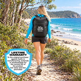 Land & Sea 30L Dry Backpack Black - Hiking Lifestyle