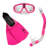 Land & Sea Adventurer Snorkelling Set Pink - Set