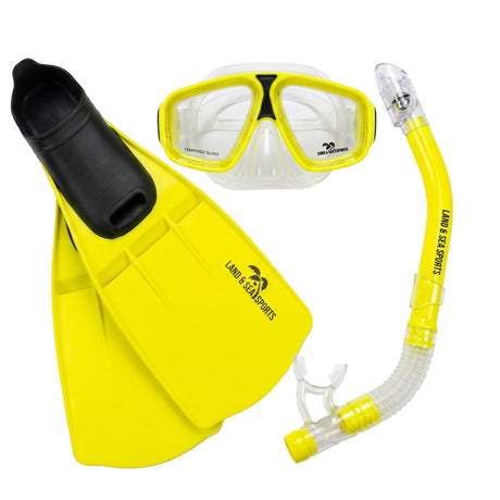 Land & Sea Adventurer Snorkelling Set Yellow - Set