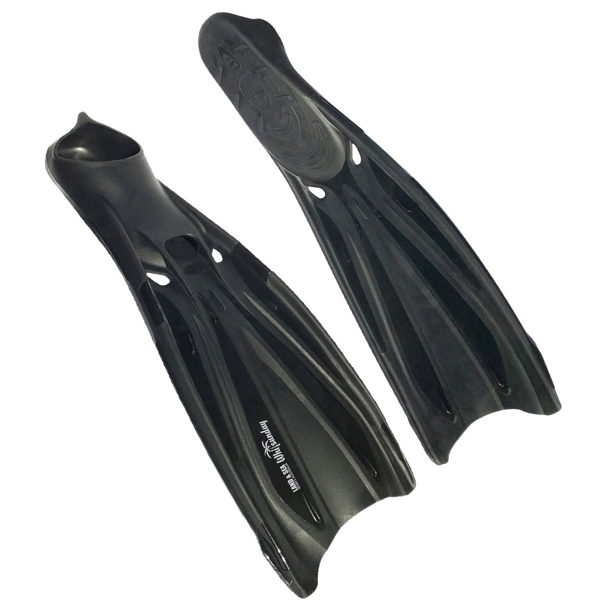 Land & Sea Whitsunday Snorkelling Set Black - Fins