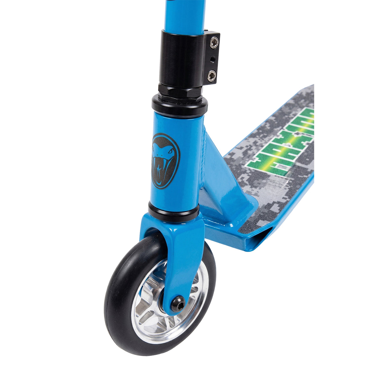 Adrenalin Max 100 Stunt Scooter Blue - Gooseneck