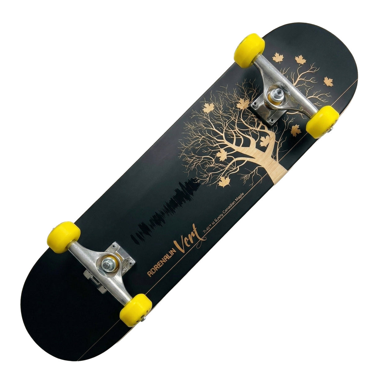 Adrenalin Vert Canadian Primo Skateboard - Bottom Deck Angled