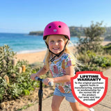 Adrenalin Child Skate and Scooter Helmet Blue - Lifestyle
